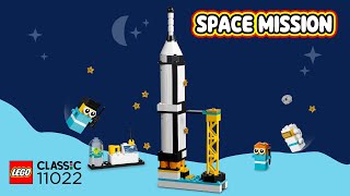 Space Mission 03  LEGO Classic 11022 Building Instructions 003 [upl. by Atinaw]