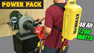 The DeWALT PowerPack Juice Up Any Brands Tools w 7200 Watts [upl. by Adelia660]