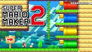 Marios Super Mario Maker 2 Calamity II TEAM COLLAB [upl. by Sidnac]