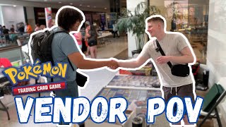 Pokemon Trading Card Show Vendor POV  3point RVA  Richmond VA  June 29th 2024 [upl. by Yditsahc]