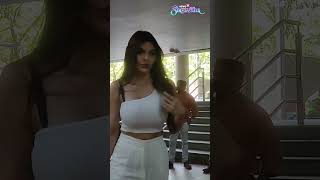 Sherlyn Chopra Looks Glam In This AllWhite Outfit Treated Fans With Poses  sherlynchopra [upl. by Sum902]