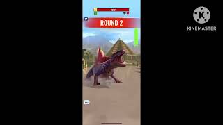 My Team vs Postimetrodon Boss Raid No Background Music [upl. by Nonnarb]