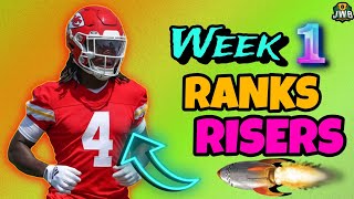 4 Fantasy Players SKYROCKETING Up Rankings This Week 🚀🔥  Fantasy Football Sleepers 2024 [upl. by Jonette447]