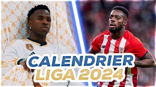 TIRAGE LIGA 2024  BILBAO vs REAL MADRID au 1er match  Une SAISON de FOLIE [upl. by Robb]