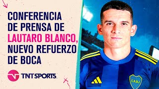 EN VIVO conferencia de prensa de Lautaro Blanco nuevo REFUERZO de BOCA [upl. by Nivk]