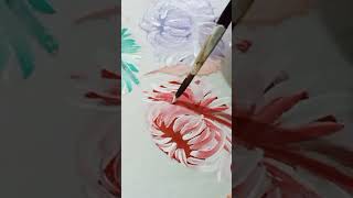 how to paint on cloth fabric painting design simple new for beginners 2024 [upl. by Studner64]