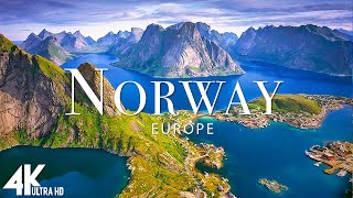 FLYING OVER NORWAY 4K UHD  Relaxing Music Along With Beautiful Nature Videos  4K UHD TV [upl. by Lednew171]