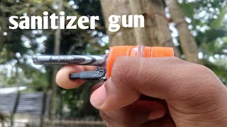 How to make a powerful sanitizer gun at home [upl. by Bonnibelle209]