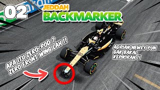 ZEROPOD MAH BIASA ZERO FRONT WING KALO BERANI  JEDDAH  F1 23 My Career CO OP Indonesia EP 02 [upl. by Krysta]