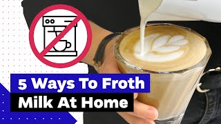 How To Froth Milk At Home Best Milk Frothers Review [upl. by Bertelli745]