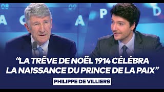 Philippe de Villiers  quotLa trêve de Noël 1914 célébra la naissance du Prince de la Paixquot [upl. by Tarah120]