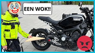 WOK MELDING  RDW KEURING MET DE MOTOR hetkader motorvlog [upl. by Anaderol102]