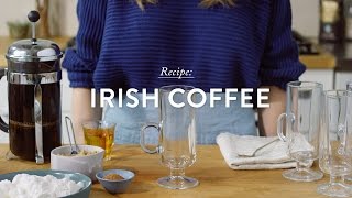 Recipe Irish Coffee [upl. by Annovad]