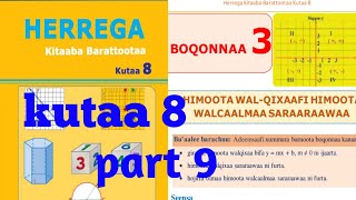 Herrega kutaa 8 boqonnaa 3 part 9 [upl. by Warila]