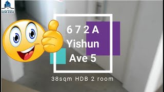 SOLD 672A Yishun Ave 4 HDB 2room Unit For Sale [upl. by Taft]