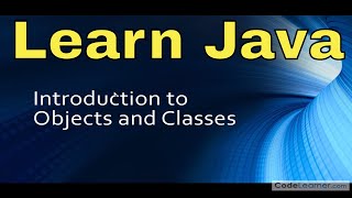 Java Programming Tutorial  03  Introduction to Classes amp Objects [upl. by Inkster]