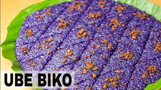 How to Make Ube Biko  Ube Biko Recipe [upl. by Allenrac]