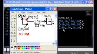 Pygame Draw face Coordinate Determination [upl. by Durgy]