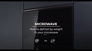 How to Defrost by Weight in the Microwave  Teka Academy [upl. by Aurel]