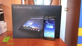 Asus New Padfone Infinity A86 Unboxing da TuttoAndroidnet [upl. by Ajnek249]