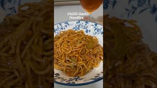 Chilli Garlic Noodles🌶️🍜 noodles recipe food chowmein delicious [upl. by Busby340]