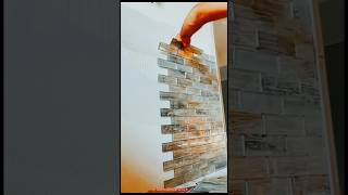 How to mosaic tiles installation in Wall shorts diy tilling howto tile construction mosaic [upl. by Roeser547]