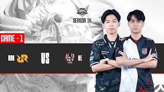 Game  1 RRQ HOSHI vs ALTER EGO ESPORTS  MPL ID S14 [upl. by Adnorehs]