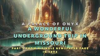 Ancient Palace of Onyx along the Missouri River  Mysteries of Ancient America from 1893 news pt 1 [upl. by Kila]