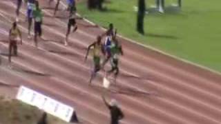 Jamaica CHAMPS 2008 Class III 4x100m Final Talawah Video [upl. by Eceryt]