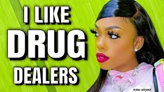 Caller Argues Why She Likes Drug Dealers Black Men [upl. by Procto183]