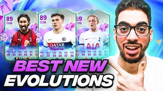 NEW FUTURE STARS EVOLUTIONS😱 BEST META CHOICES FOR FC ACADEMY MIDFIELDERS  FC 24 Ultimate Team [upl. by Perla139]