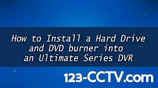 How to install a hard drive in your CCTV DVR  High Capacity Series [upl. by Rudiger631]