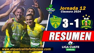 VICTORIA IMPORTANTE Xinabajul 3 vs Guastatoya 1  Jornada 12 Clausura 2024 RESUMEN [upl. by Remark732]