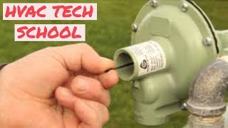 HVAC TECH School Gas Pressure Regulators Made Easy [upl. by Macdonell]