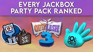 Ranking All 10 Jackbox Party Packs from Worst to Best [upl. by Jehoash]