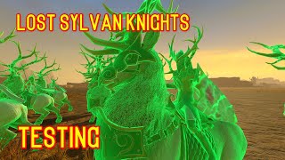 Lost Sylvan Knights Strongest cavalry unit in the game Total War Warhammer 2 [upl. by Valli]