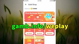 WePlay App Free UNLIMITED Coins  Easy Trick [upl. by Libbna744]