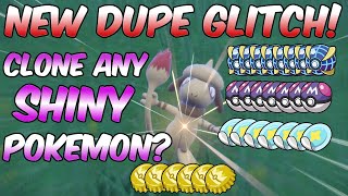 New DUPE GLITCH Discovered  Can You Force Pokemon To Be Shiny  Pokemon SV V300 [upl. by Filide]