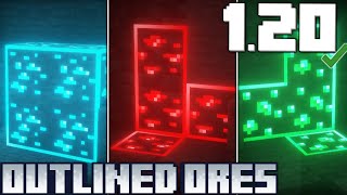 Visible Ores Texture Pack 1201206 Download Outlined Ores [upl. by Donnell]