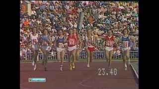 1980 Moscow Olympics womens 800m Final HDmpg [upl. by Brooking]