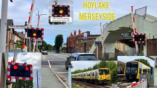 Hoylake Level Crossing Merseyside [upl. by Ynnaj]