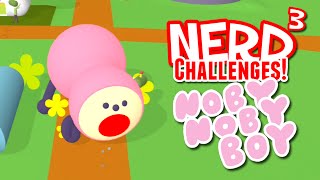 Nerd³ Challenges BOYZILLA  Noby Noby Boy [upl. by Mayeda262]