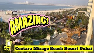 Centara mirage beach resort dubai 2022 [upl. by Lodie]