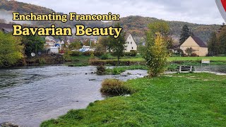 Franconian Switzerland Enchanting Bavarian Beauty in Colorful Autumn Germany [upl. by Nannek]