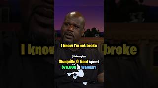 Shaquille O’ Neal spent 70000 at Walmart [upl. by Maire980]