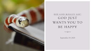 God Just Wants You To Be Happy [upl. by Hcab722]