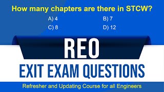 REO Exit Exam Questions with Explanation  Part 1  G Sekhar [upl. by Carola737]