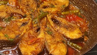 ভাজা ইলিশ মাছ ভুনা রিসিপি  Hilsha Fish Vuna Recipe Bangla RumesKitchenFoodExpress [upl. by Augustina609]