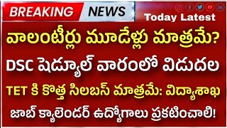 APPSC క్యాలెండర్ ఉద్యోగాలు ప్రకటించాలి AP DSC shedule 2024ap tet syllabus 2024 ap upcoming jobs [upl. by Aneeh]