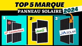 Les MEILLEURES MARQUES DE PANNEAUX SOLAIRES  Quel Panneau Solaire Acheter [upl. by Eillime]